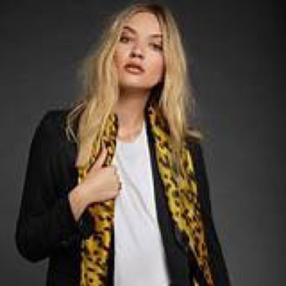 Anine Bing Jayce Silk Scarf